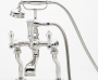 KN1820L MOUNTED BATH SHOWER MIXER CRYSTAL LEVER HANDLE